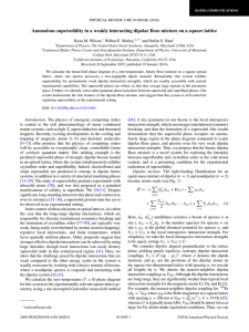 Anomalous supersolidity in a weakly interacting dipolar Bose mixture on... ilson, , Natu
