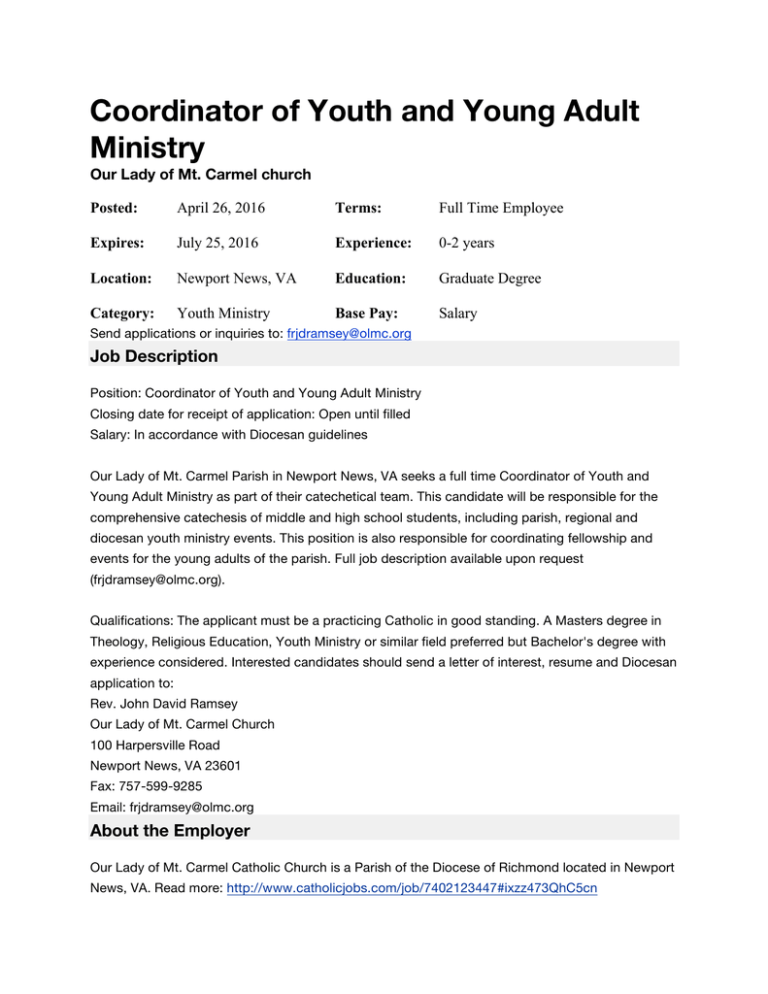 job-opening-youth-young-adult-coordinator-recovery-within-reach