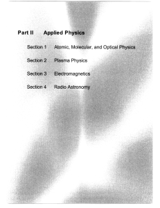 r, and Physics nagnetic Opti
