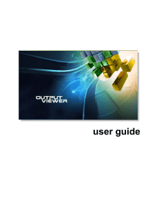 user guide