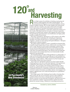 120˚ Harvesting R and