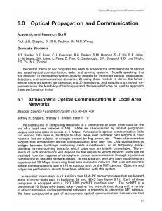 6.0  Optical  Propagation  and  Communication