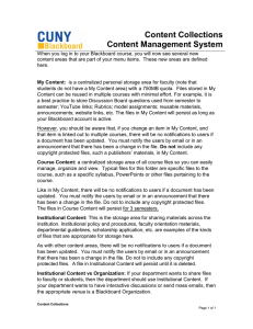 Content Collections Content Management System