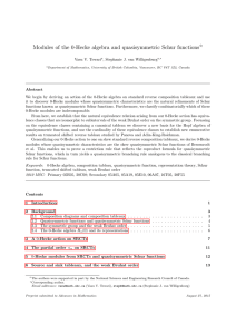 Modules of the 0-Hecke algebra and quasisymmetric Schur functions