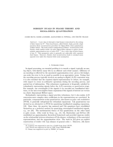 SOBOLEV DUALS IN FRAME THEORY AND SIGMA-DELTA QUANTIZATION