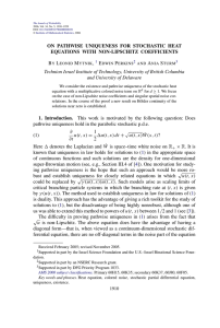 ON PATHWISE UNIQUENESS FOR STOCHASTIC HEAT EQUATIONS WITH NON-LIPSCHITZ COEFFICIENTS B L