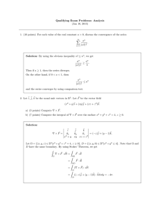Qualifying Exam Problems: Analysis (Jan 10, 2015)