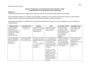 Business Management: CUNY Queensborough Community College