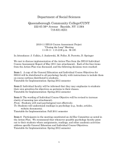 Department of Social Sciences Queensborough Community College/CUNY 222-05 56