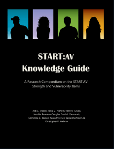 START: Knowledge Guide  AV