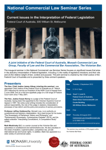 National Commercial Law Seminar Series