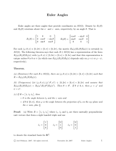 Euler Angles