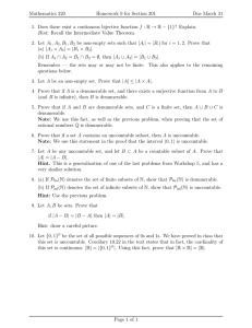 Mathematics 220 Homework 9 for Section 201 Due March 31