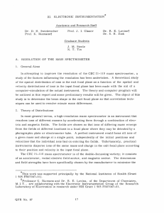 III. ELECTRONIC  INSTRUMENTATION Academic  and  Research  Staff