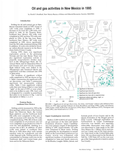 Mexico in 1995 in New Oil and gas activities