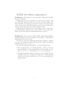 MATH 110 TERM 2 ASSIGNMENT 5
