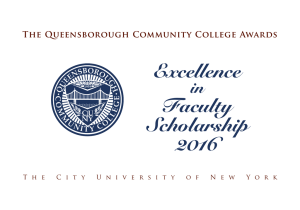 Excellence Faculty Scholarship 2016