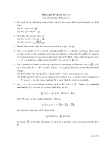 Math 227 Problem Set IV Due Wednesday, February 3