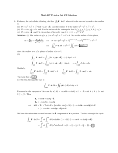 Math 227 Problem Set VII Solutions RR F