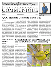 QCC Students Celebrate Earth Day