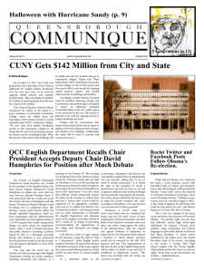CUNY Gets $142 Million from City and State
