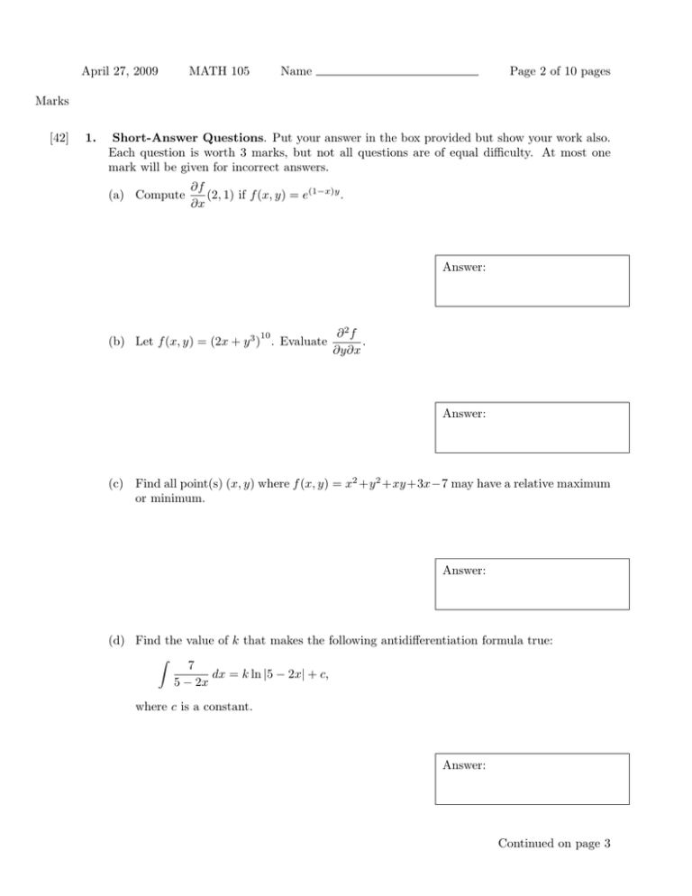 april-27-2009-math-105-name-page-2-of-10-pages