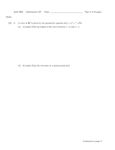 April 2009 Mathematics 227 Name Page 2 of 10 pages