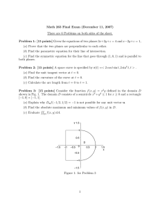 Math 263 Final Exam (December 11, 2007)