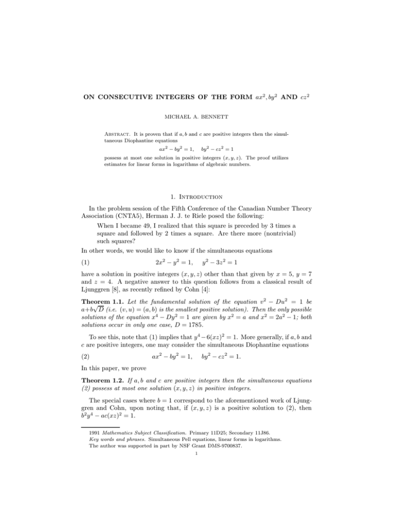 ON CONSECUTIVE INTEGERS OF THE FORM AND By   011110091 1 009fd6703cded1775a3988f4b3a9006b 768x994 