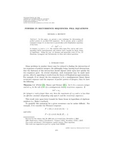 TRANSACTIONS OF THE AMERICAN MATHEMATICAL SOCIETY Volume 357, Number 4, Pages 1675–1691