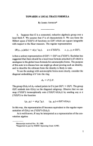 Suppose algebraic