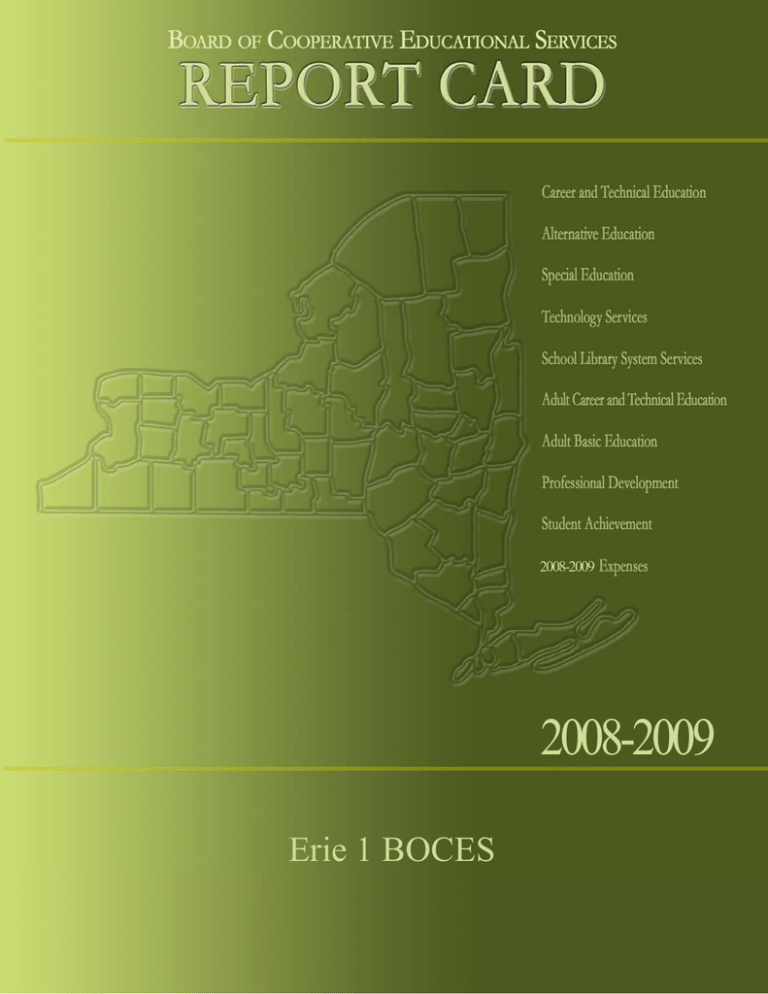 2008-2009 Erie 1 BOCES