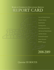 2008-2009 Questar III BOCES