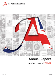 Annual Report and Accounts 2011-12 HC 41