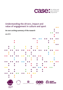 Understanding the drivers, impact and  An over-arching summary of the research