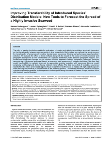 Improving Transferability of Introduced Species’