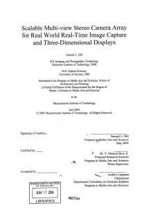 Scalable  Multi-view  Stereo  Camera Array