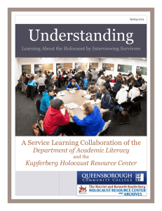 Understanding A Service Learning Collaboration of the Department of Academic Literacy