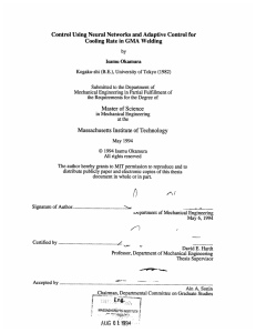 Control Using Neural Networks and Adaptive Control for