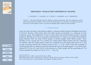 DIRICHLET CHARACTER DIFFERENCE GRAPHS