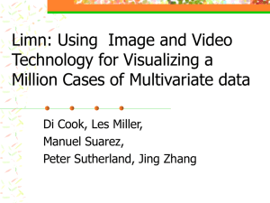 Limn: Using  Image and Video Technology for Visualizing a