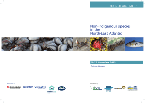 Non-indigenous species in the North-East Atlantic BOOK OF ABSTRACTS