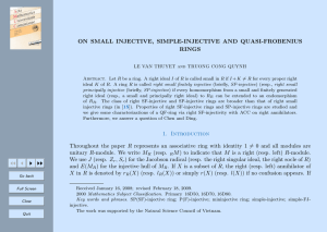 ON SMALL INJECTIVE, SIMPLE-INJECTIVE AND QUASI-FROBENIUS RINGS