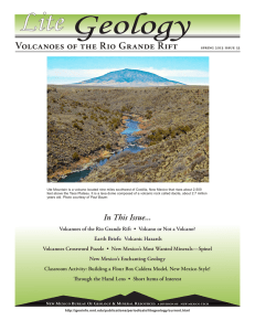 Lite Volcanoes of the Rio Grande Rift