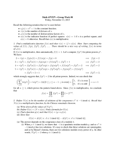 Math 437/537—Group Work #8 Friday, November 13, 2015