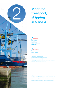 2 Maritime transport, shipping