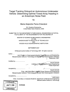 Target  Tracking  Onboard  an  Autonomous ... Vehicle:  Determining  Optimal  Towed  Array ...