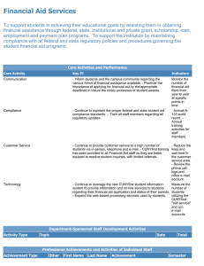 Financial Aid Services