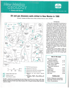 gas Oil and discouery wells