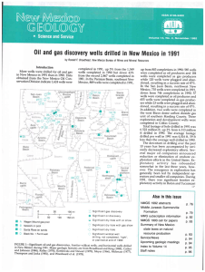 gas Oil and discouery wells